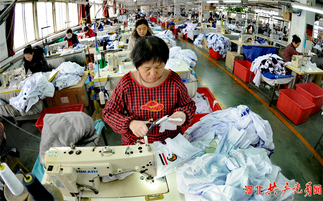 河北磁縣：“小”童裝撐起富民“大”產業